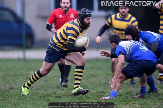 2021-11-21 CUS Pavia Rugby-Milano Classic XV 120